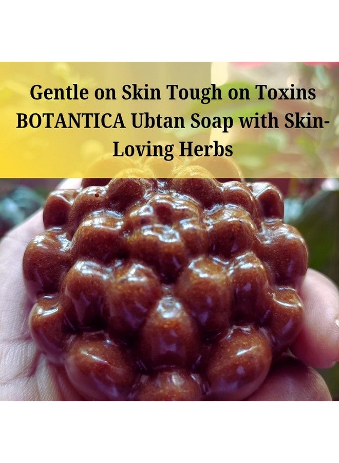 BOTANTICA Handmade Ubtan Soap for Face & Body-with Original 9 Aactive Ingridients for All. 75gm pack of 4 - Image 3