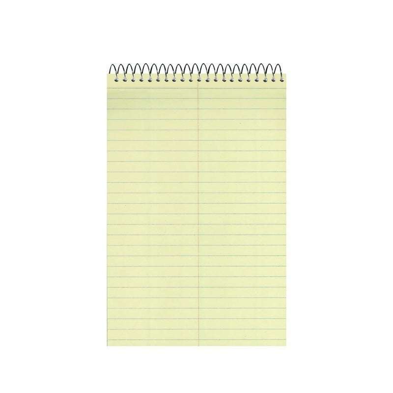 Rediform National Brand Steno Notebook with Brown Board Cover, Green Eye-Ease Paper, Gregg Ruled, 6" x 9", 12 Notebooks with 60 Sheets Each (36646-12) - Image 3