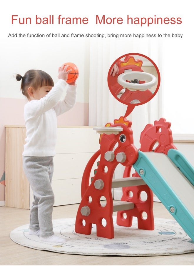 JSAITOYS - Safe Indoor Playground Small Slide Children's Plastics Sliding Toys For Kindergarten - Image 1