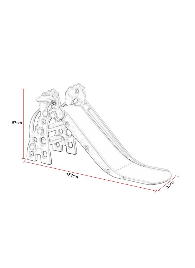 JSAITOYS - Safe Indoor Playground Small Slide Children's Plastics Sliding Toys For Kindergarten - Image 1