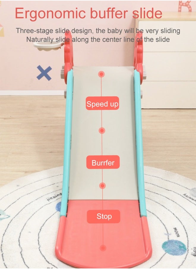 JSAITOYS - Safe Indoor Playground Small Slide Children's Plastics Sliding Toys For Kindergarten - Image 1
