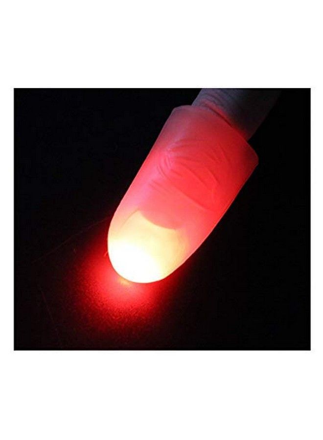 VANTIYAUS 4 X Finger Thumbs Magic Prop Party Bar Show Perform Lamp Red - Image 3