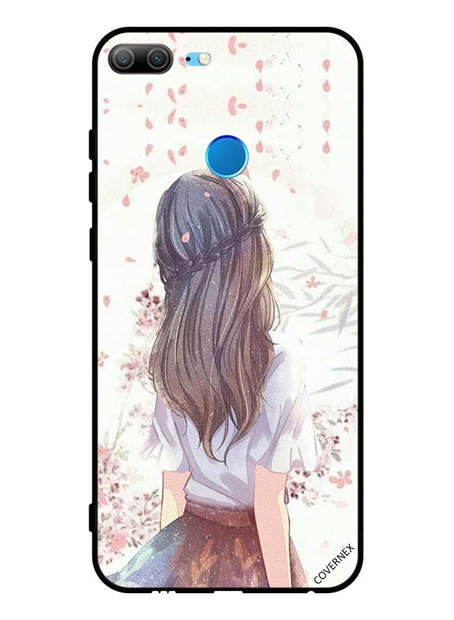 Covernex Protective Case Cover For Honor 9 Lite Cute Girl In Deep Thinking - Image 1