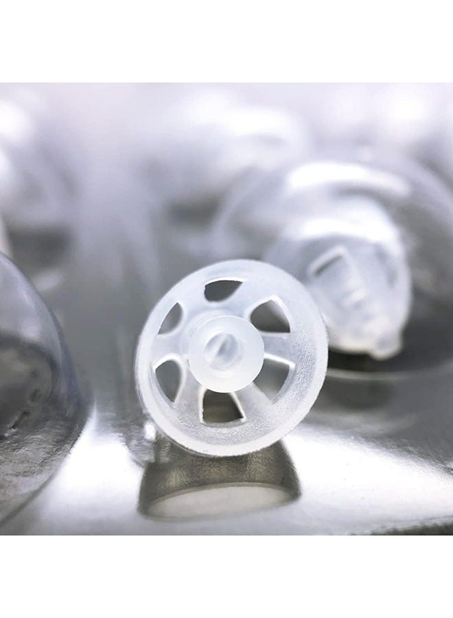 Tingoton Tingoton Hearing Aid Domes for Oticon MiniFit Open Vent Bass Domes: 3 Packs (10mm),Universal Domes for Oticon Hearing Aid Supplies  - Image 3