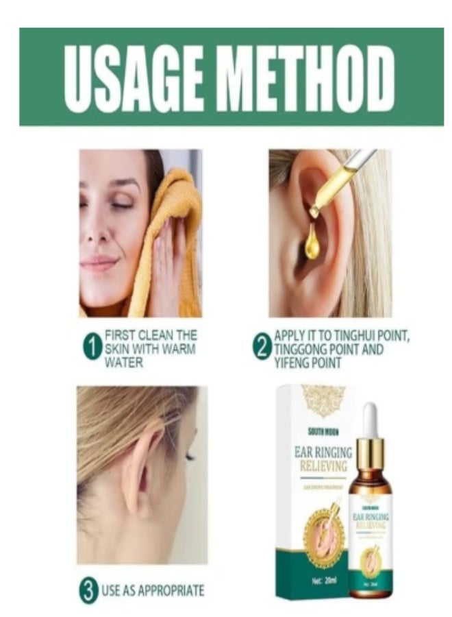 ساوث مون قطرات أذن عشبية لتخفيف طنين الأذن - 20 مل - Image 4