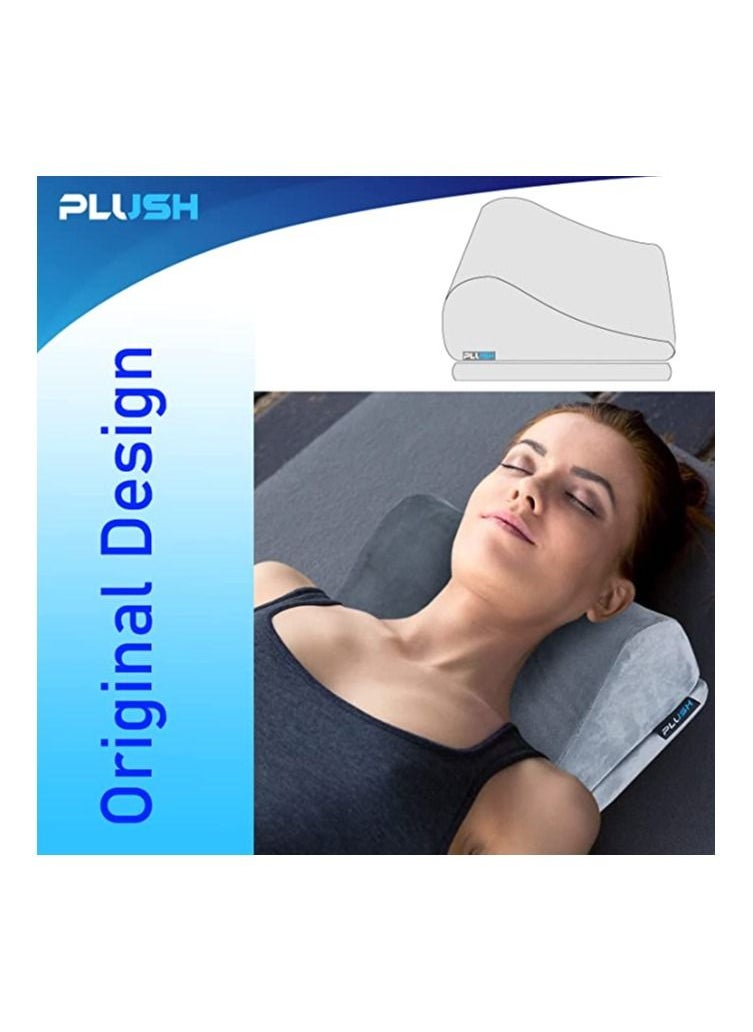 Plush Creative Planet PLUSH Neck and Back Stretcher Relaxer for Headache Relief Cervical Traction Pillow  - Image 3