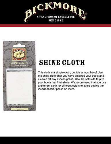 Bickmore Cotton Flannel Shoe Shine Cloth - Leather and Shoe Polishing Cloth - Image 4