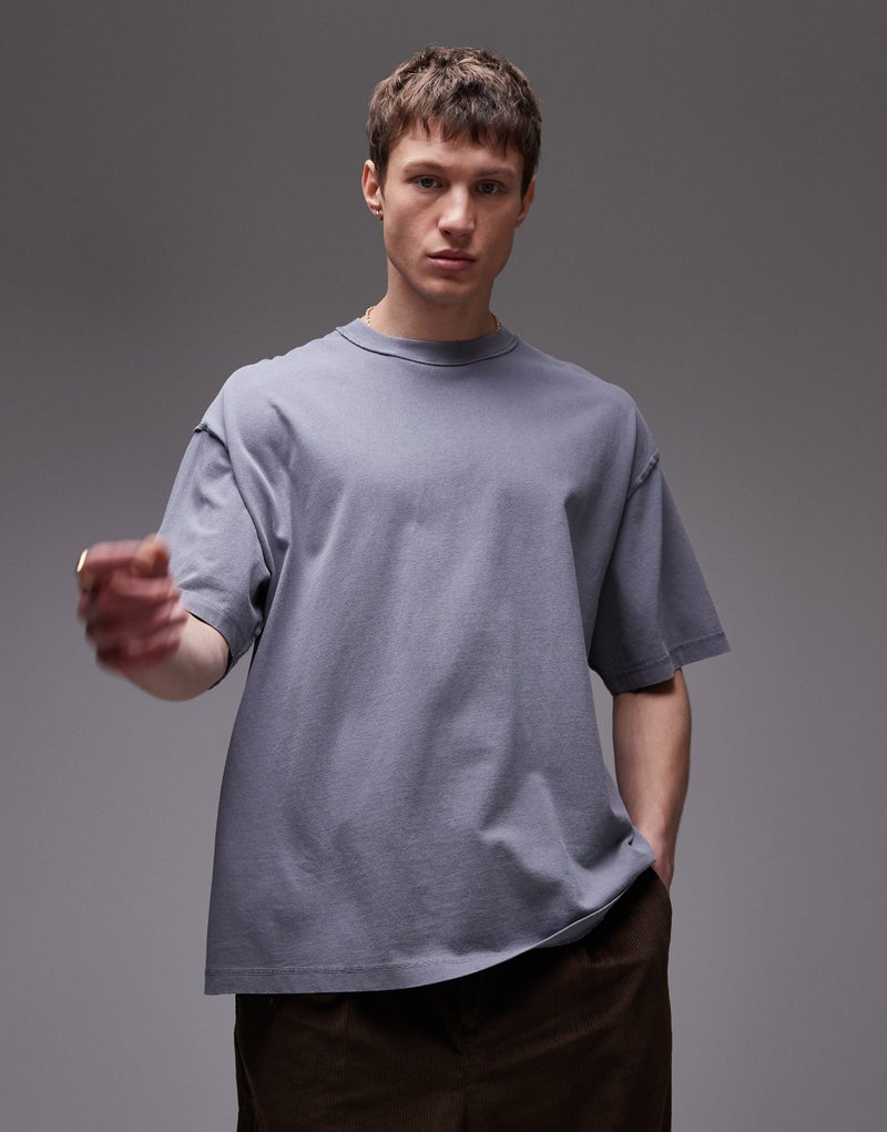 TOPMAN Crew Neck Short Sleeve T-Shirt - Image 1