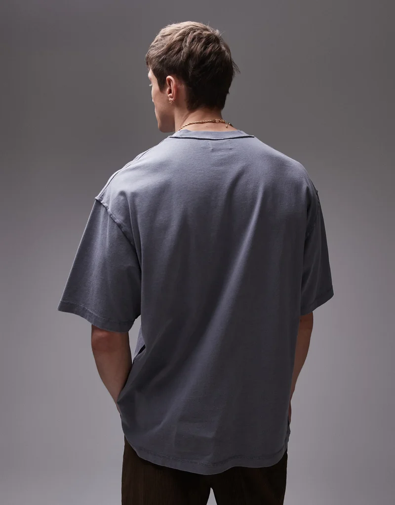 توب مان Crew Neck Short Sleeve T-Shirt