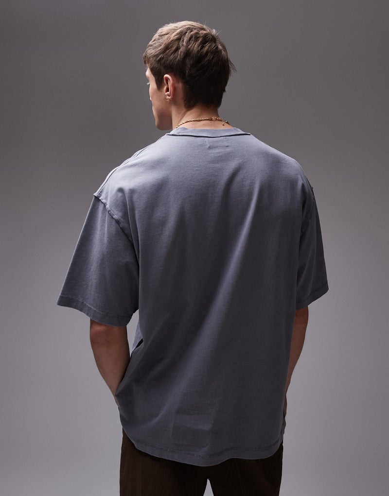 TOPMAN Crew Neck Short Sleeve T-Shirt - Image 2