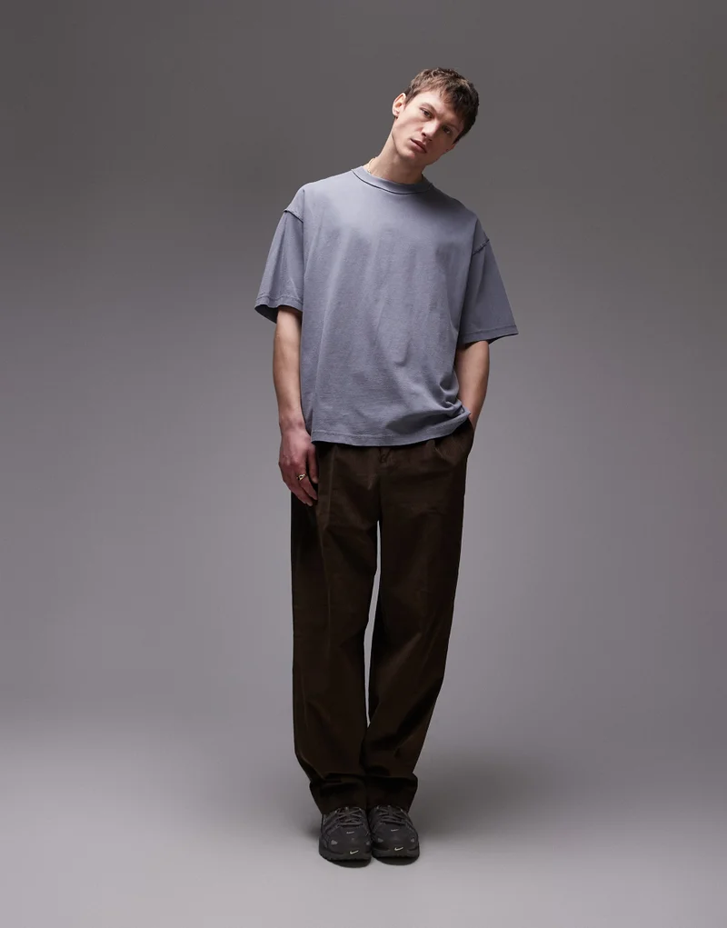 TOPMAN Crew Neck Short Sleeve T-Shirt