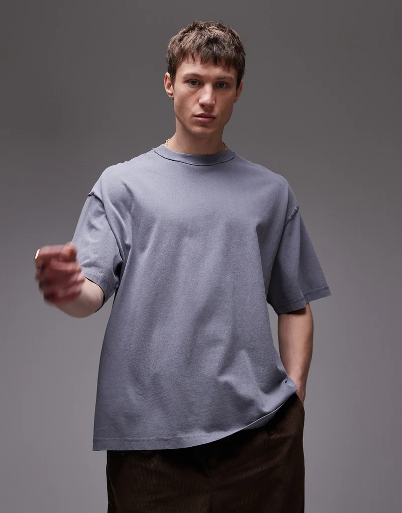 TOPMAN Crew Neck Short Sleeve T-Shirt