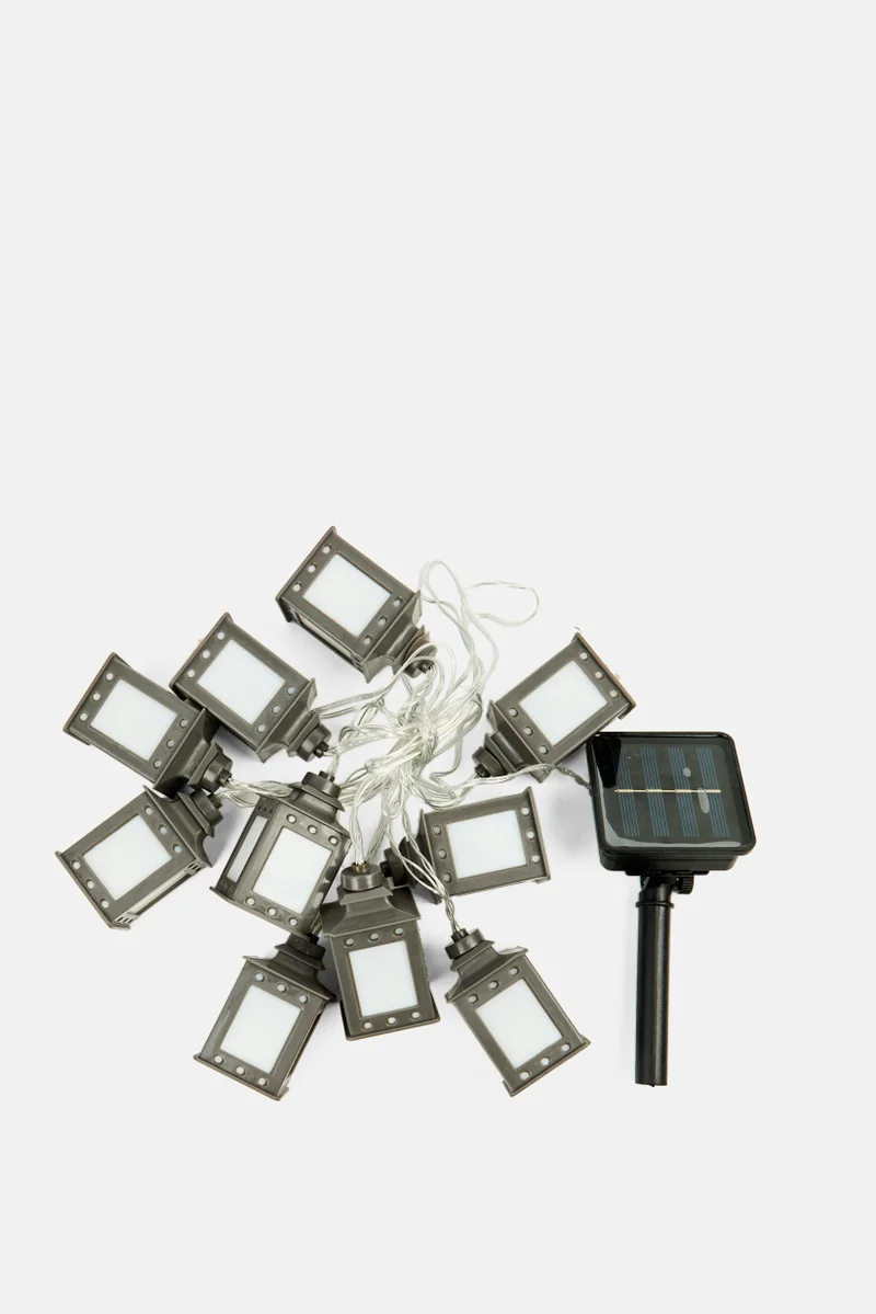 Muy Mucho 10 Led Garland Light, Grey