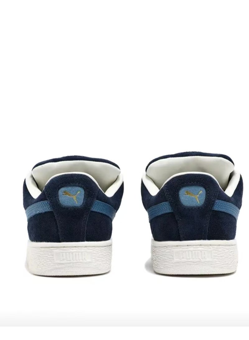 Puma SGB PUMA Suede XL Low Top Causal Shoes Dark Blue For Women/Men/Students - Image 4