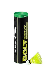 Li-Ning Bolt Boost Nylon Badminton Shuttlecocks | Slow Speed | High Quality | Synthetic Cork  - Image 1