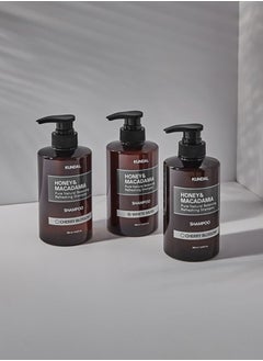 KUNDAL Honey & Macadamia Pure Natural Balancing Refreshing Shampoo Cherry Blossom  - Image 2