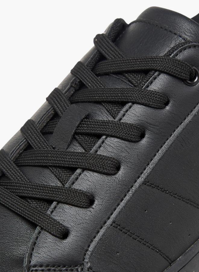 LBL by Shoexpress Men's Panelled Lace-Up Sneakers - Image 5