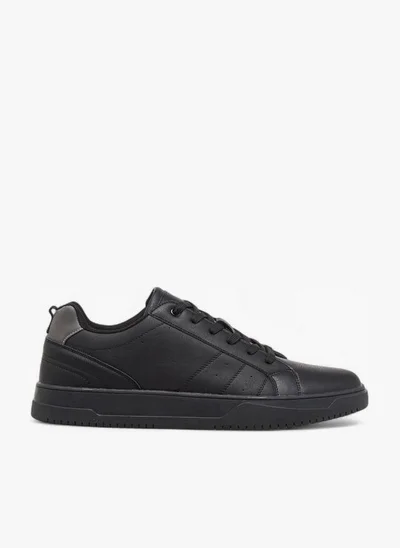 LBL by Shoexpress Panelled Lace-Up Sneakers