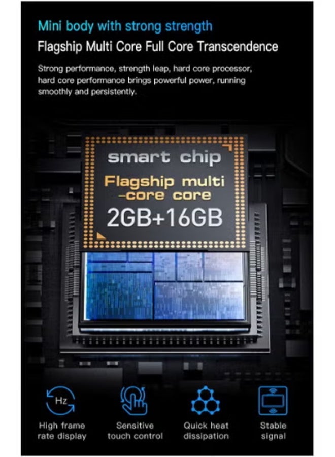 SOYES Super Mini Mobile Phone Android Quad Core Titanium Silver, Mobile Mini Smartphone Ultra Small Pocket Student Children Men and Women(Black) - Image 5