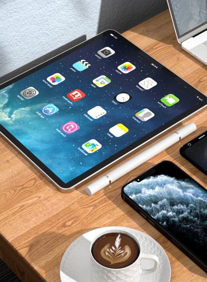 2-in-1 Stylus Pen and Ballpoint Pen, Compatible with Apple, Android , Tablet/All Touch Devices，for Drawing Clips Office Notes - Image 4