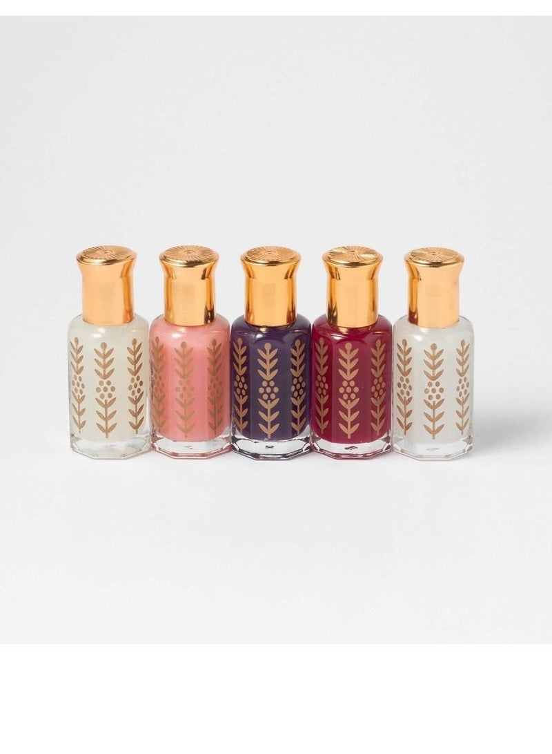 مجموعة المسك - الاسود - الابيض-الافندر-الرمان - الروز - نص تولة - Image 1