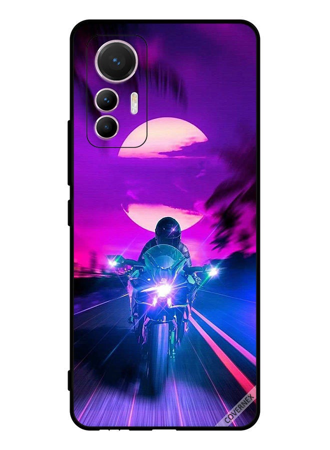 Covernex Protective Case Cover For Xiaomi 12 lite Biker Leaving Moon Behind - Image 1