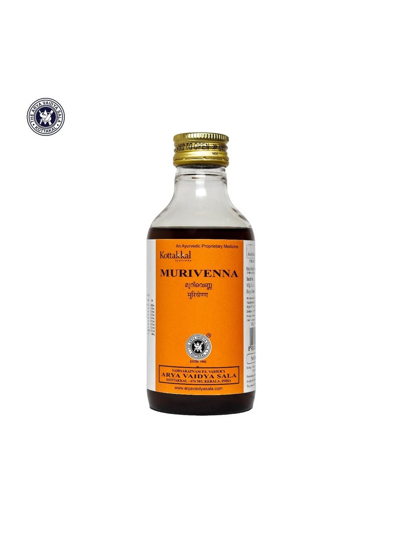 Kottakkal Ayurveda Murivenna 200 ml - Image 2