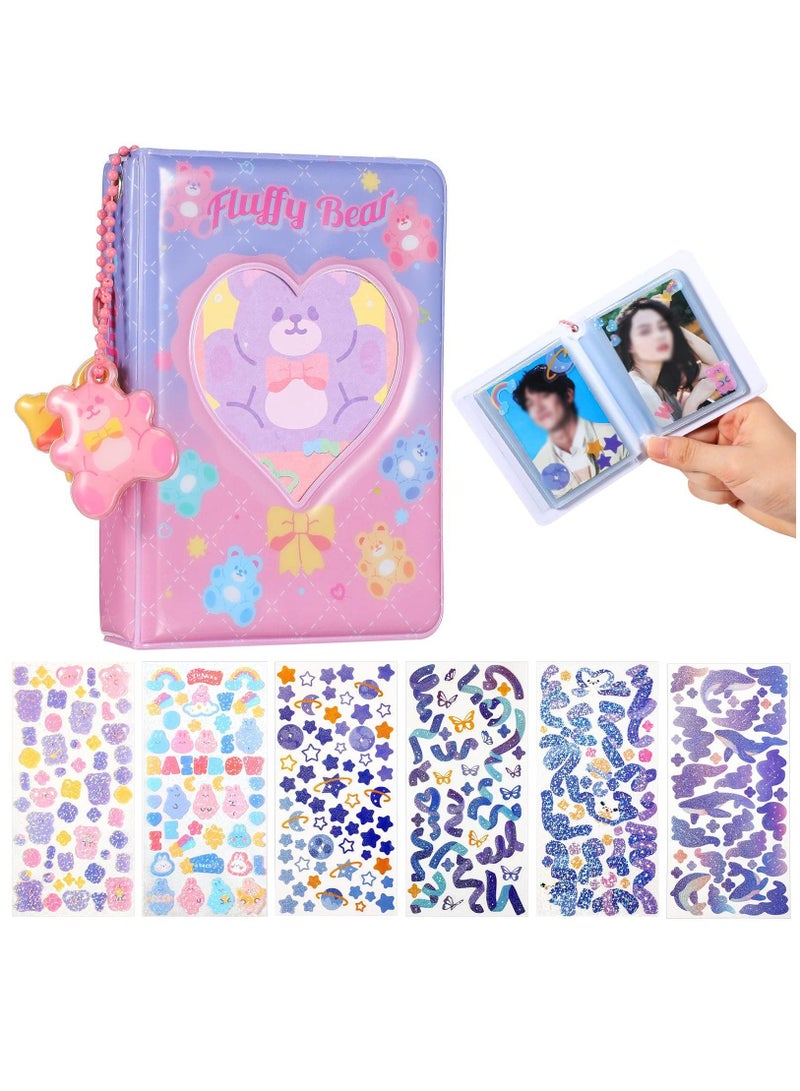 SYOSI Mini Photo Card Album Kpop Card Holder - Image 1
