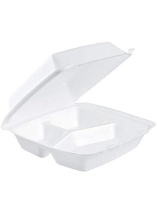 Foam Hinged Container, 8.5 Inches, Case of 200, White - pzsku/ZF9094B2C43A19A79DBA5Z/45/_/1732733875/f83c45c3-a7e0-4d01-ad17-e0fdcda8bee7