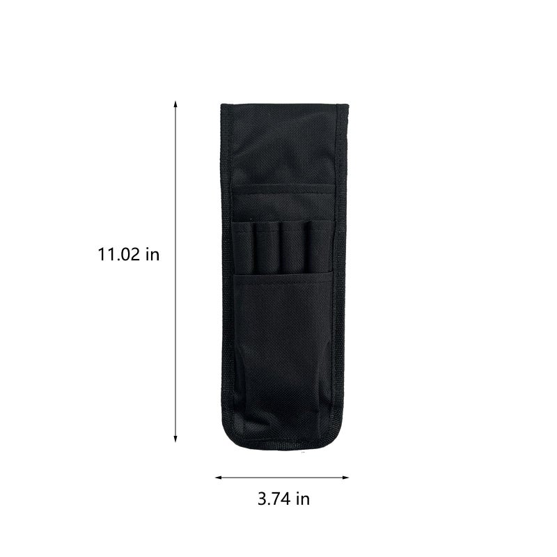 ZGGAZCA Belt Pen Holder for Tactical Use Multifunctional Pouch and Utility Pencil Pocket Military Case with Protectors for Pens and Pencils Porta Pouches for Men - Image 2