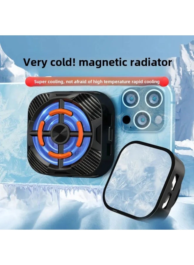 Loquat Semiconductor Mobile Phone Cooler Magnetic Back Clip Silent Gaming Fan Suitable For AppleBlack Shark High Quality Chinese Manuf-Color:X94 Back Clip Semiconductor Heat Sink - Image 3