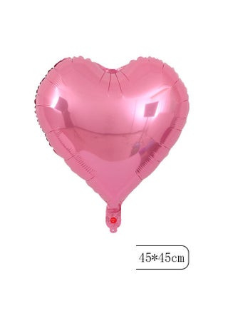 20-Piece Heart Decorative Inflatable Balloons Set with ribbons for Birthday Party Wedding Valentine's Day Celebration Activities 45cm - view 5