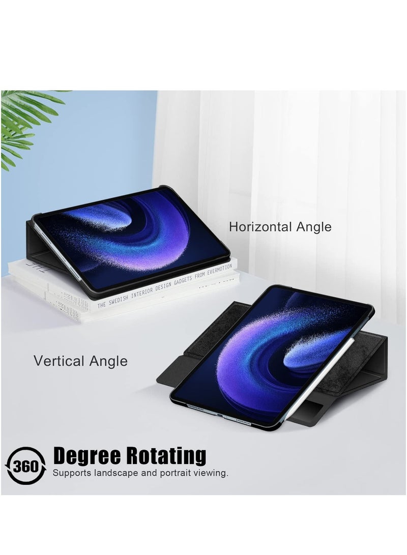 Tablet Accessories for Xiaomi Pad 6/6 Pro 360 Rotation Stand Smart Leather Tablet Case - Image 5