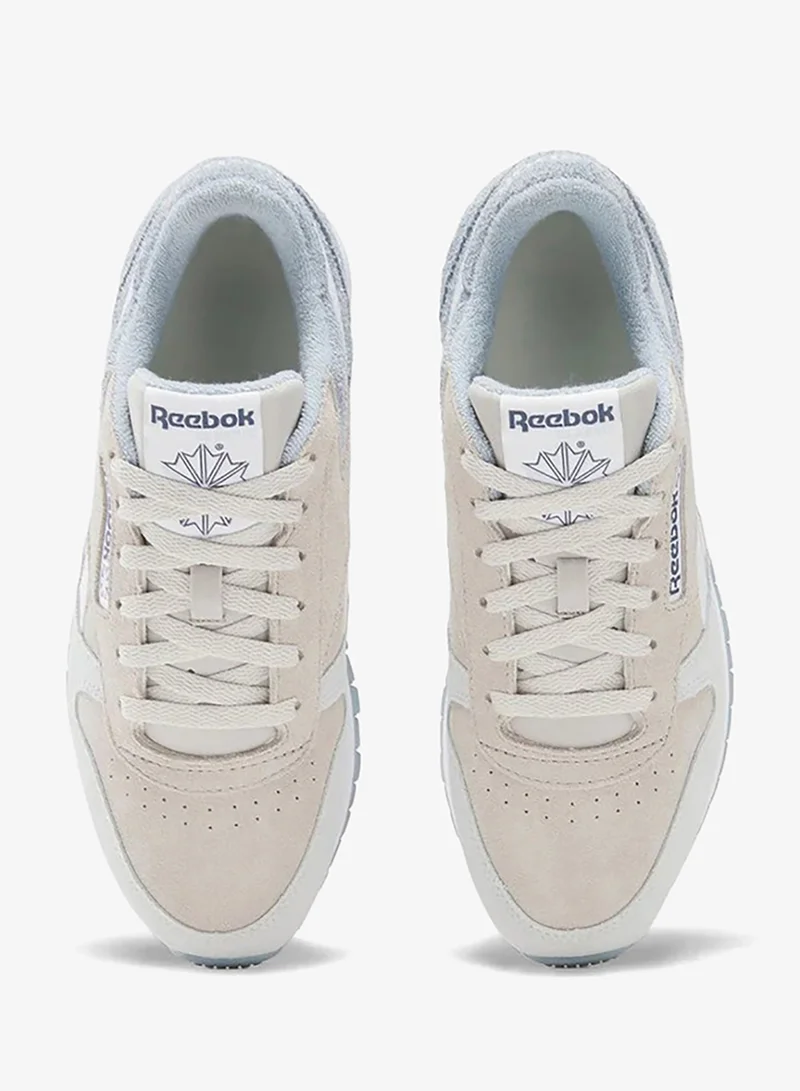 Reebok Leisure Blue/Moonstone/White Reebok Classic Leather Women's Shoes for Women | Best Price UAE