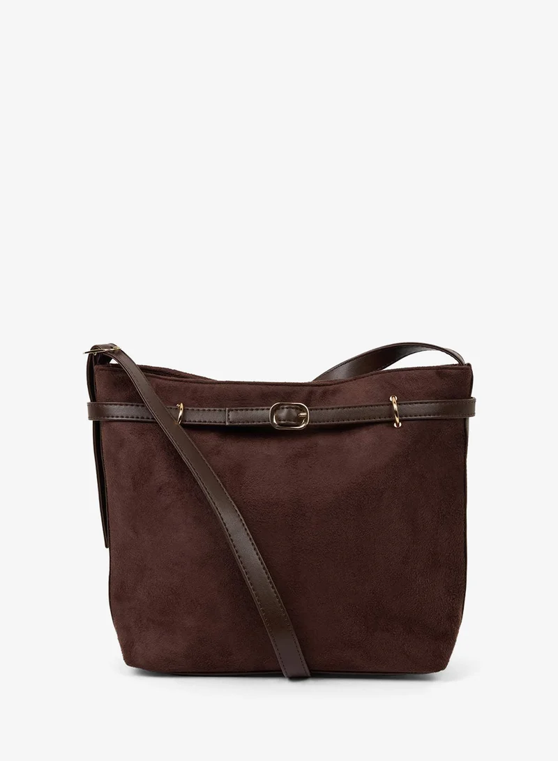 Suede Hand Bag