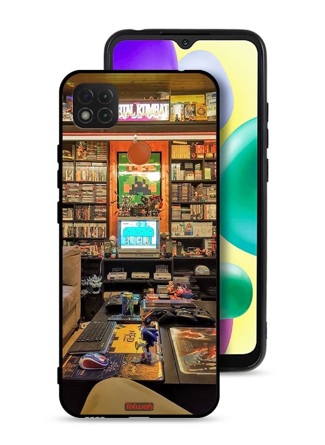 Tolwak Xiaomi Redmi 9C Protective Case Cover Gamer Zone  - Image 1