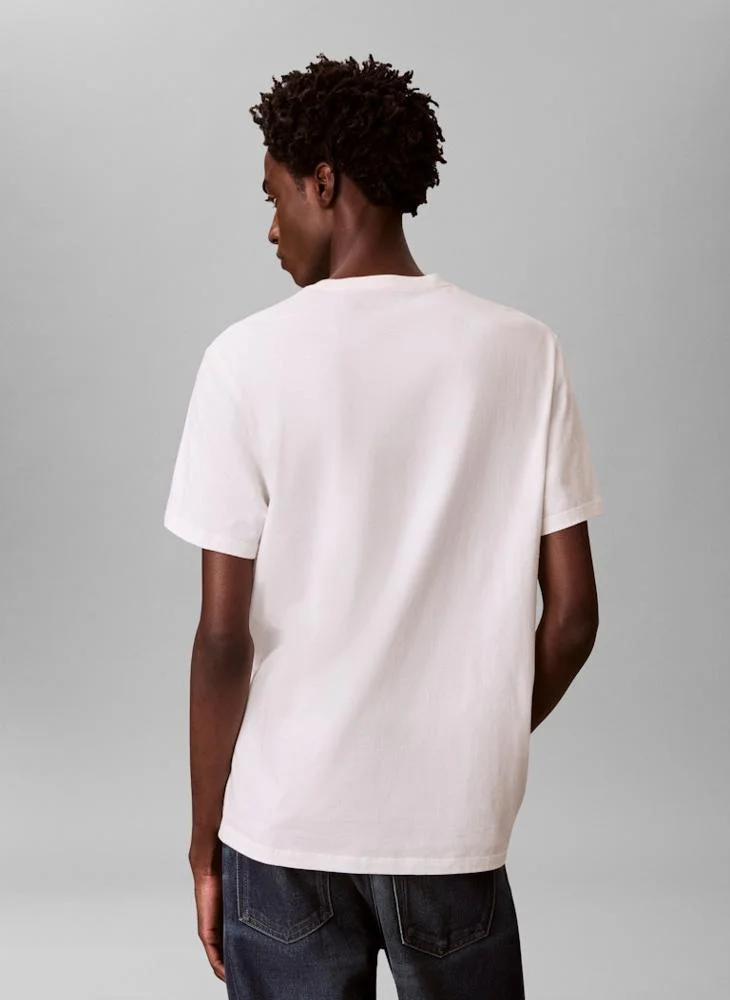 CALVIN KLEIN Graphic Crew Neck T-Shirt