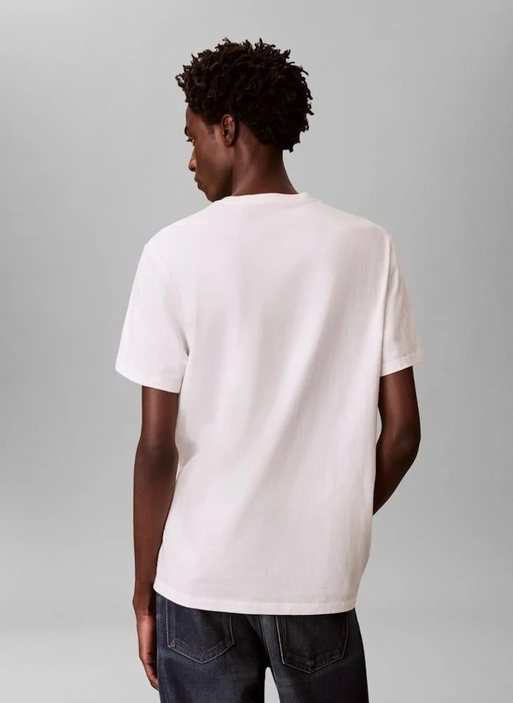 CALVIN KLEIN Graphic Crew Neck T-Shirt