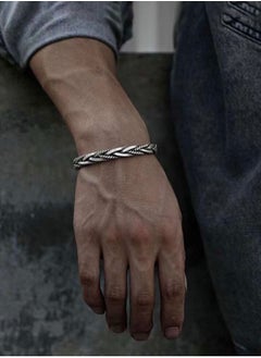 Men’s Elegant Antique Silver Color Bracelet