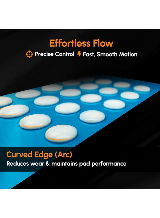 إسبتايجر وسادات فأرة الألعاب العامة ESPTIGER ICE V2 Dots المصنوعة من PTFE (افعلها بنفسك) - Image 2