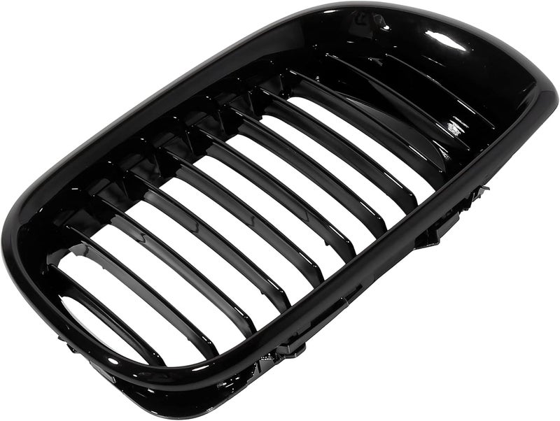 X AUTOHAUX Gloss Black Front Kidney Grille for BMW E46 3 Series (2002-2004) - Image 5