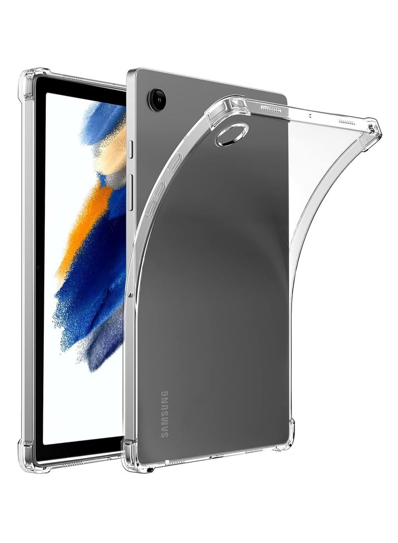 Protective Case for Samsung Galaxy Tab A8, Lightweight Protective Case with Flexible TPU Crystal Clear Back Cover, Shockproof Case Cover, for Galaxy Tab A8, Transparent Protective Case - Image 1