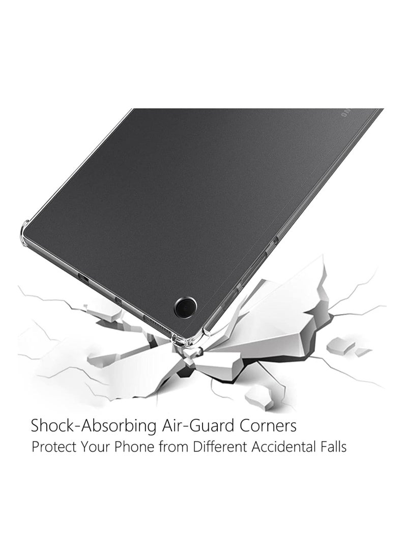 Protective Case for Samsung Galaxy Tab A8, Lightweight Protective Case with Flexible TPU Crystal Clear Back Cover, Shockproof Case Cover, for Galaxy Tab A8, Transparent Protective Case - Image 3
