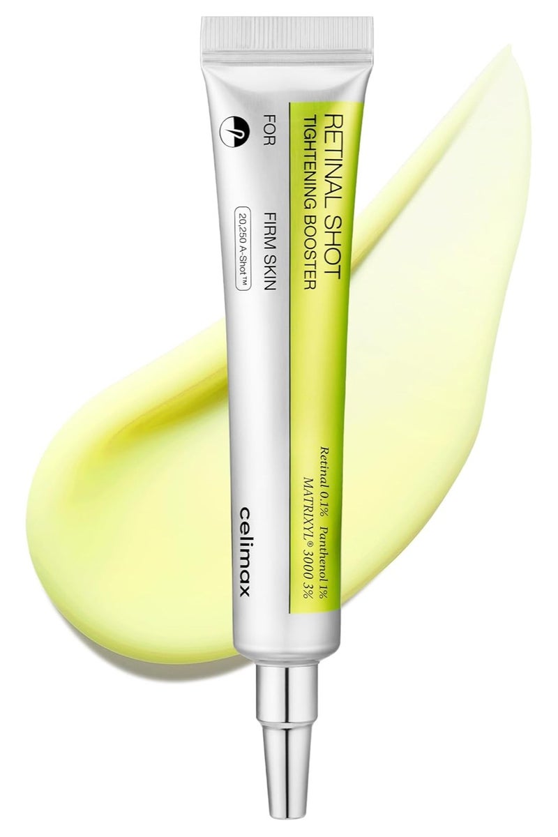 celimax The Vita A Retinal Shot Tightening Booster | with Liposomized Retinal, Matryxyl, Pore Minimizer, Wrinkles & Fine Lines, Firmer Skin, 15ml - Image 1