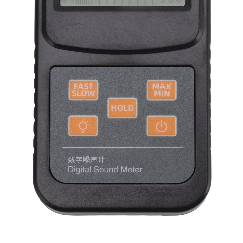 Digital Sound Meter Decibel Meter 30 130dB Noise Volume Device With Wind Shield For Factory Home - Image 3