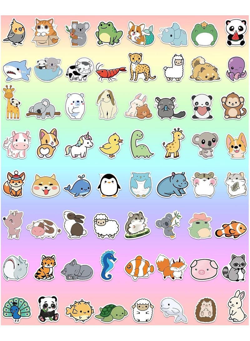 KASTWAVE 100 Pcs Animal Stickers for Kids, Water Bottle Stickers Waterproof Vinyl Hydroflask Phone Skateboard Laptop Stickers - Image 3