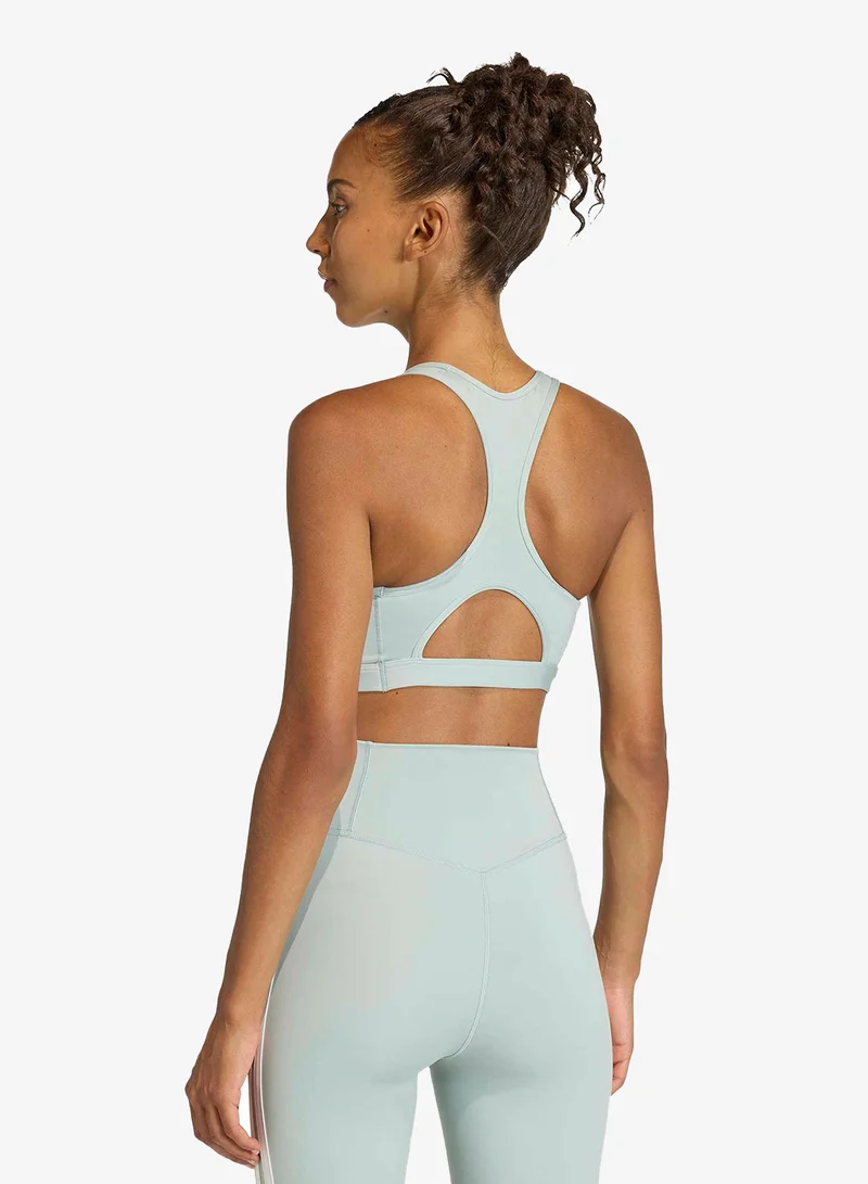 Adidas 3-Stripes Optime Essentials Medium Support Bra