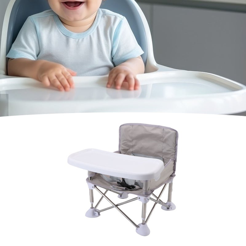 Baby Booster Seat Portable Foldable 3 in 1 Design Multifunctional Baby Feeding Seat for Home and Travel - Image 5