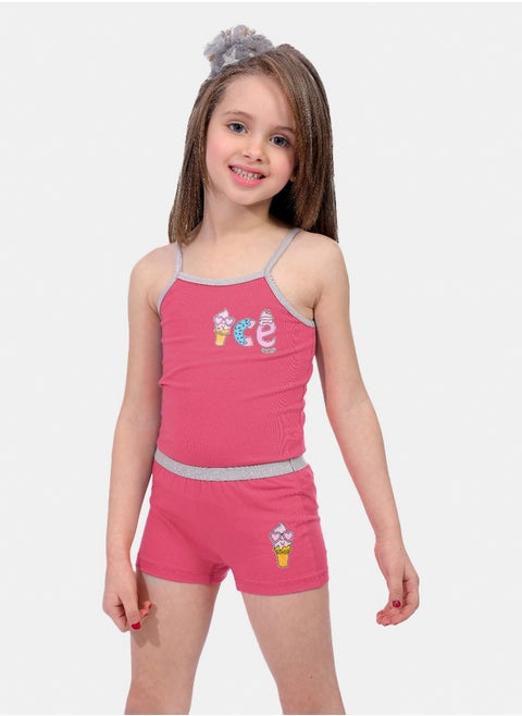 Girl Printed Underwear Set