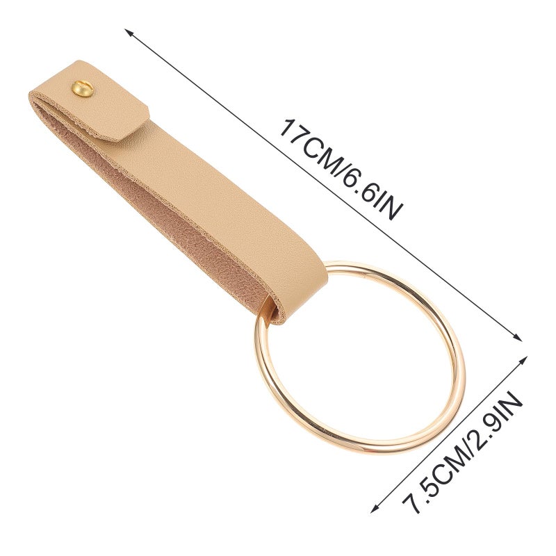 Wall Mounted Pu Towel Ring Simple Bathroom Accessory 12cm Home Supply - Image 3